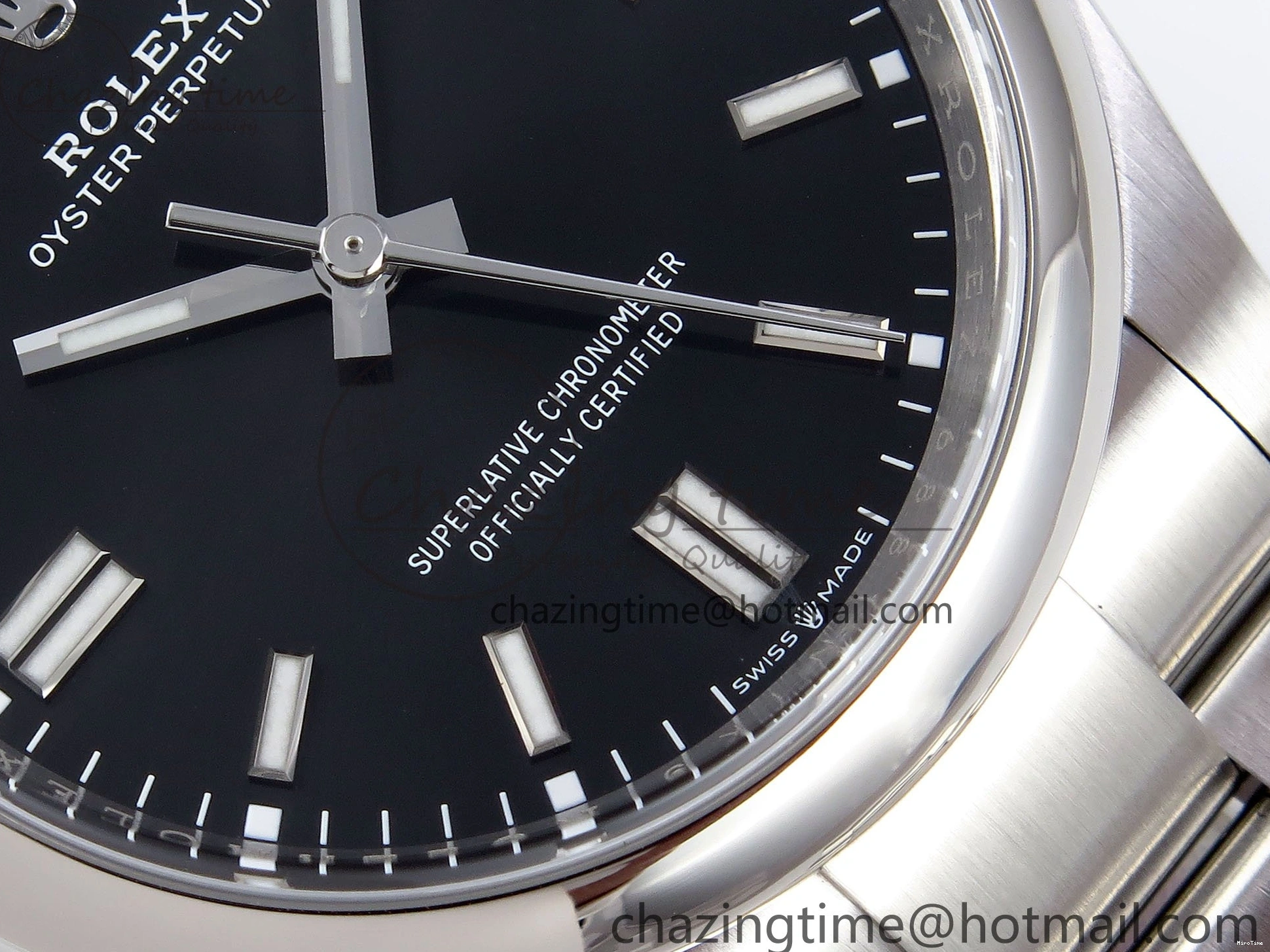 MiroTime 0110 WaterResistant Oyster Perpetual 126000 36mm Clean 1:1 Best Edition 904L Steel Black Dial VR 1635